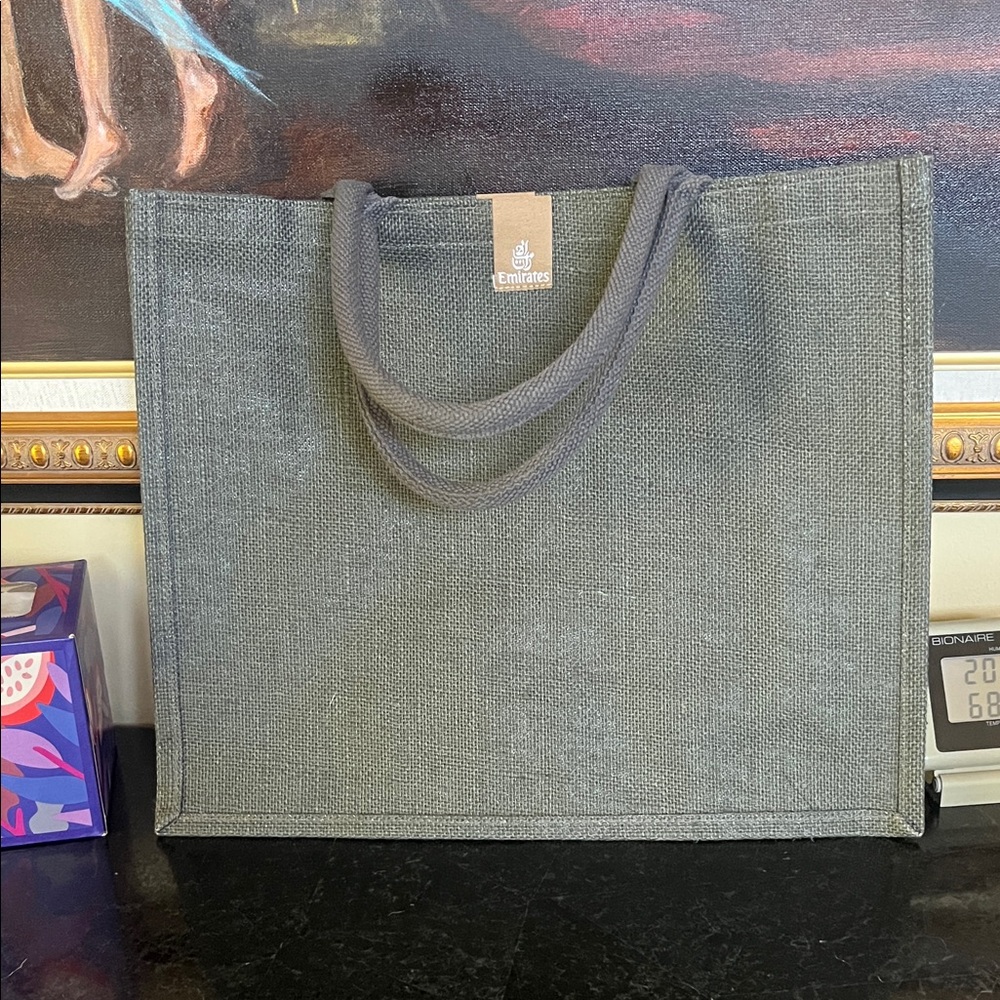 Emirates Charcoal Gray Men's Tote Bag